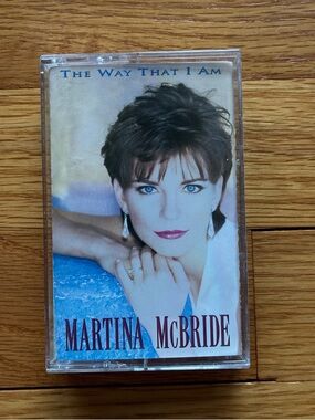Martina McBride - The Way That I Am Cassette (Blue & White Cover)